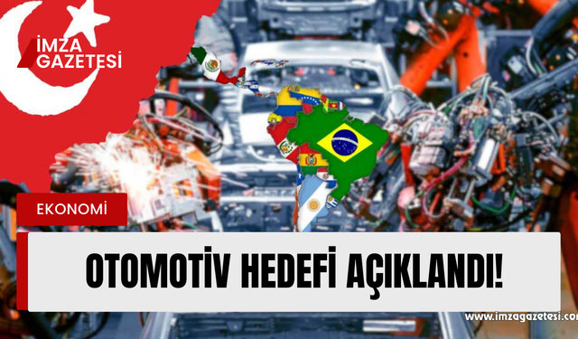 Türkiye otomotiv sektörünün 2023 yılı hedefi...