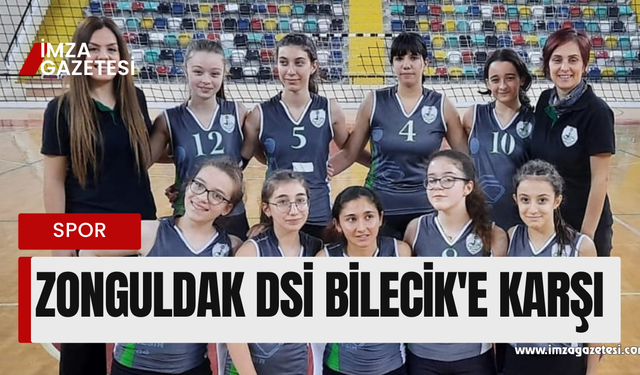 Zonguldak DSİ voleybol takımı Bilecik voleybol takımına karşı!