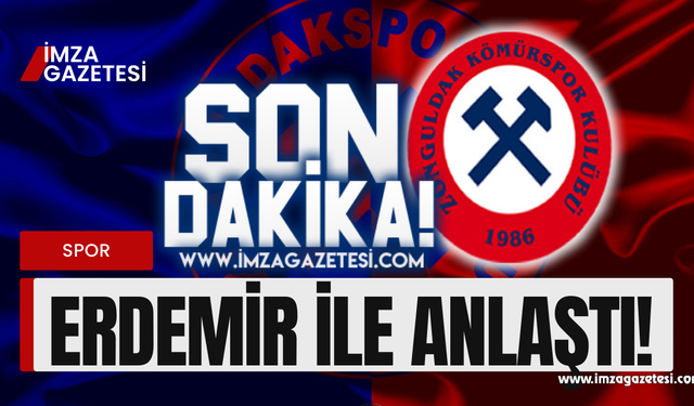 Zonguldakspor, Erdemir ile anlaştı...