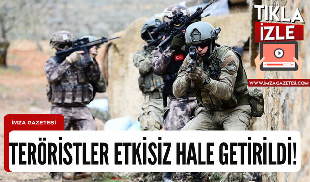 39 terörist etkisiz hale getirildi!