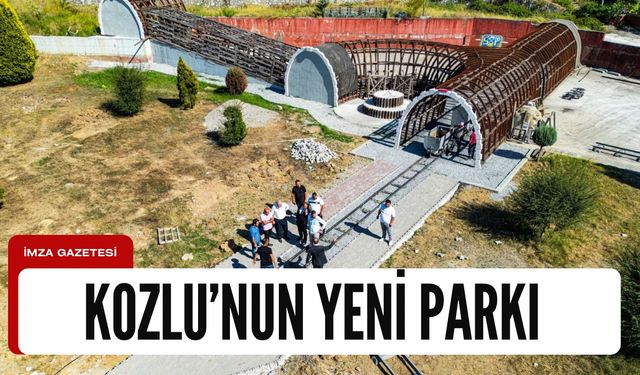 Kozlu Madenci Parkı’nda sona doğru…