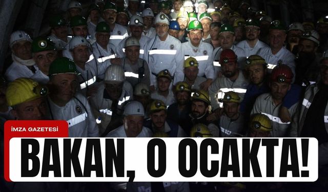 Bakan Vedat Işıkhan, TTK'nın göçük olan ocağına indi