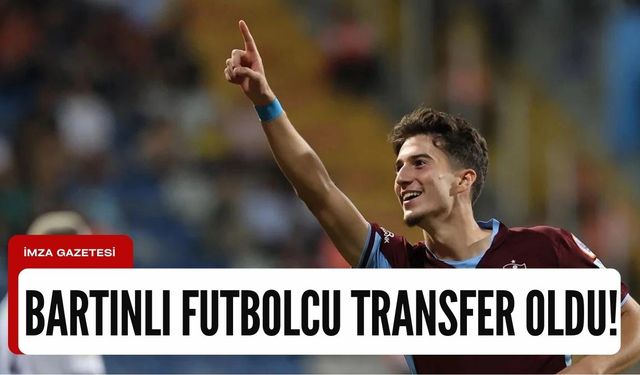 Almanya'da yaşayan Bartınlı futbolcu Trabzonspor'a transfer oldu!