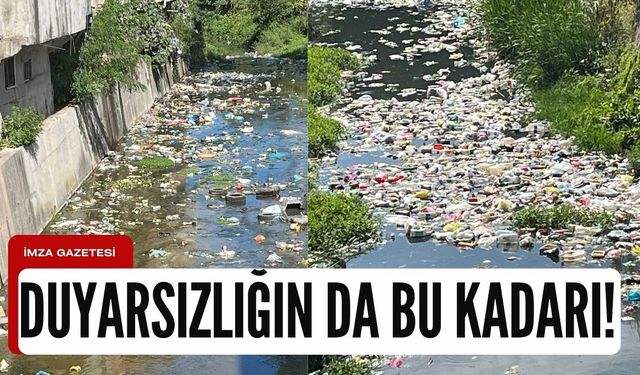 Çevre kirliliğine duyarsız kalamadı!