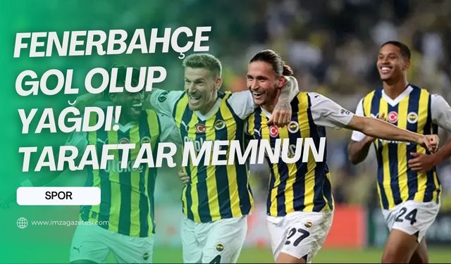 Fenerbahçe  Avrupa'da hata yapmadı! 3-1