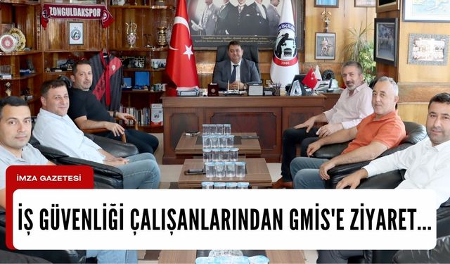 İş güvenliği çalışanlarından Gmis'e ziyaret...