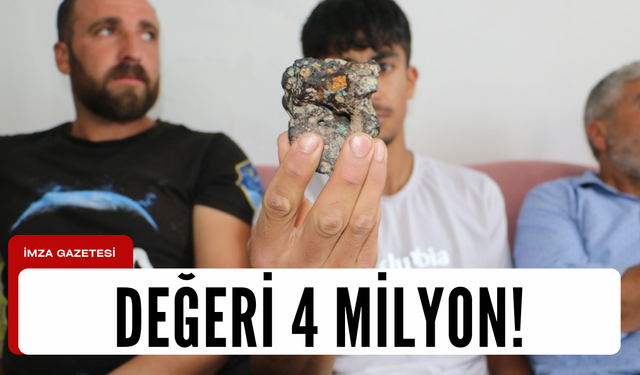 Göktaşı 4 milyon liradan satışa çıkartıldı!