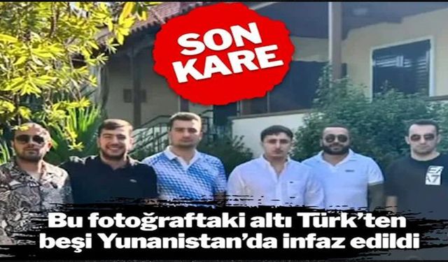 Yunanistan’da öldürülen Türklerin son fotoğrafı ortaya çıktı!..