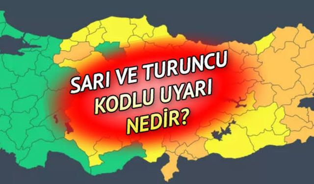 AFAD’dan sarı ve turuncu kodlu uyarı! İşte o iller...