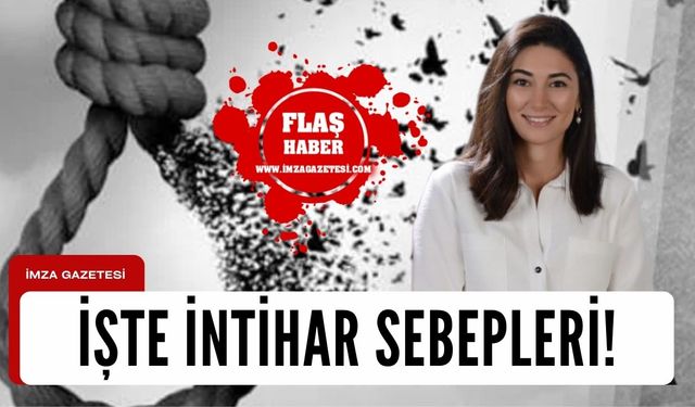 Psikolog Ecem Emine Selyani; "En büyük nedeni depresyon!"