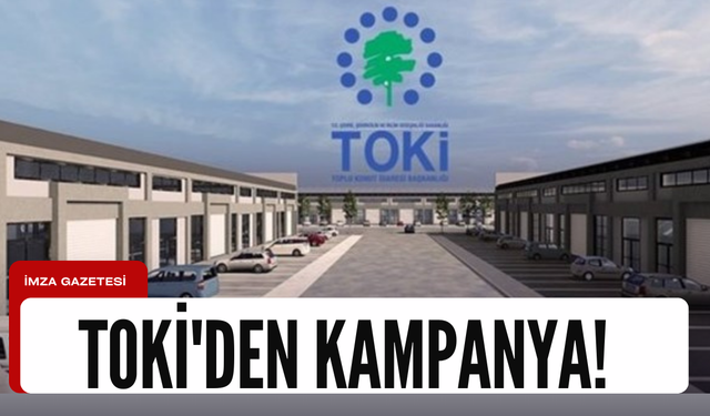 TOKİ'den indirim kampanyası...