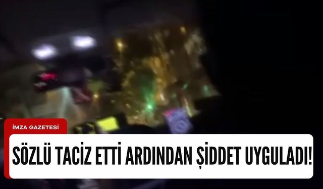 Taksici dehşeti kameralara yansıdı! Kadın yolcuyu sözlü taciz ve tehdit etti...