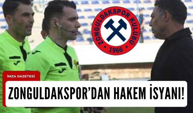 Zonguldakspor'dan Trabzonlu hakem isyanı...