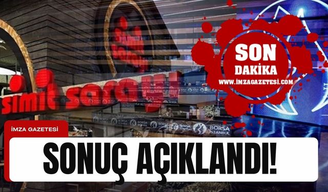 Simit Sarayı DMR Unlu Mamülleri halka arz sonucunu açıkladı