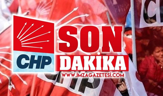 CHP'de belediye başkanlık sürecini etkileyecek önemli karar...