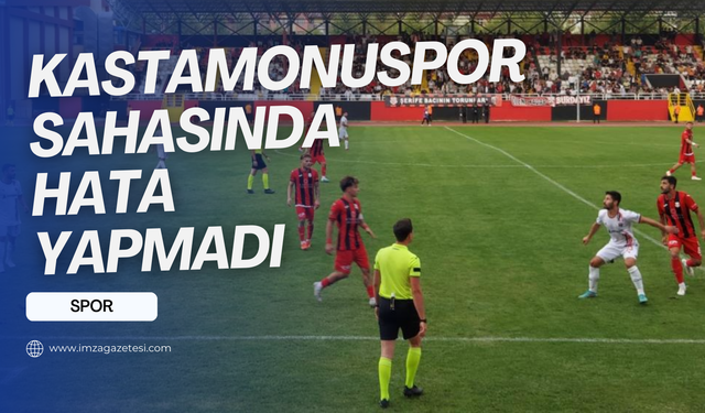 Kastamonuspor: 2 - 24 Erzincanspor: 0