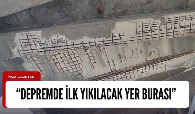 Uzmanlar uyarıyor! "Deprem olursa ilk yıkılacak yer burası"