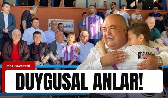 Yusuf Ziya Aldatmaz'dan göçükte ölen madencinin oğluna vefa...