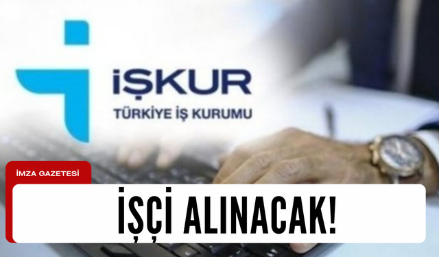 Zonguldak'a işçi alınacak!