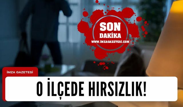 Zonguldak'ın o ilçesinde hırsızlık!