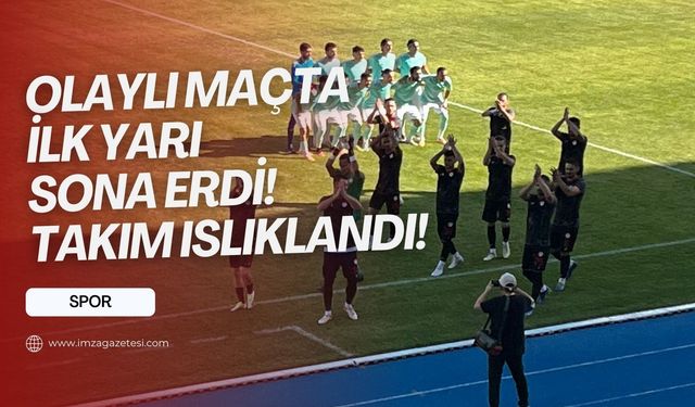 Zonguldak Kömürspor - Esenler Erokspor maçında ilk yarı bitti