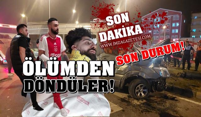 Zonguldak'ta kaza geçiren Rap sanatçısı Vahap Canbay'dan son durum...