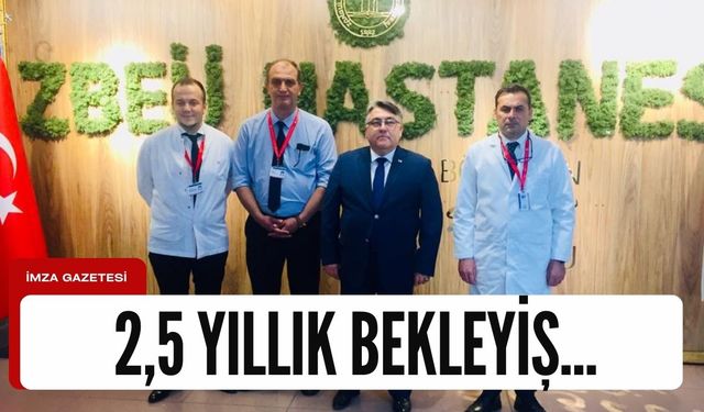 Zonguldak ZBEÜ Hastanesi'nde 2,5 yılın ardından açık kalp ameliyatı...