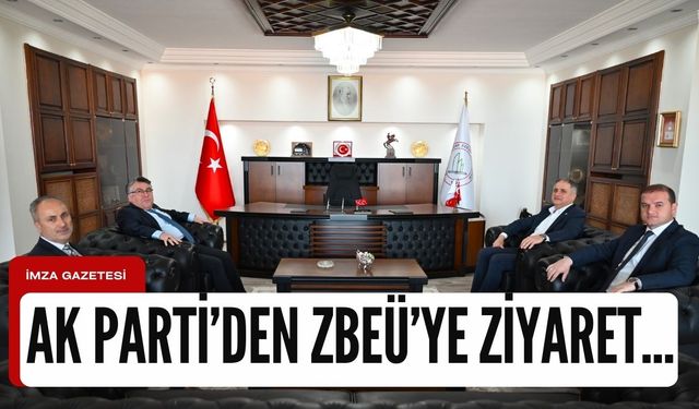 AK Parti Milletvekili Bozkurt’tan Rektör Özölçer’i ziyaret etti...