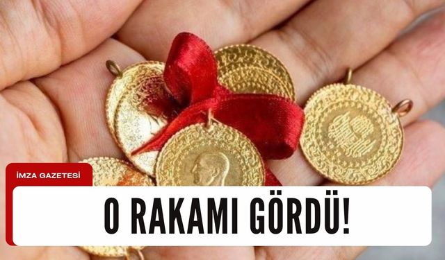 Altın o rakamı gördü!