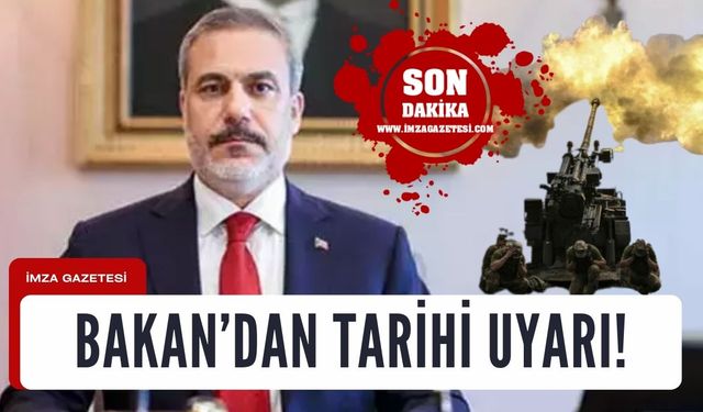 Bakan Fidan'dan tarihi uyarı: Büyük savaşlar çıkabilir!