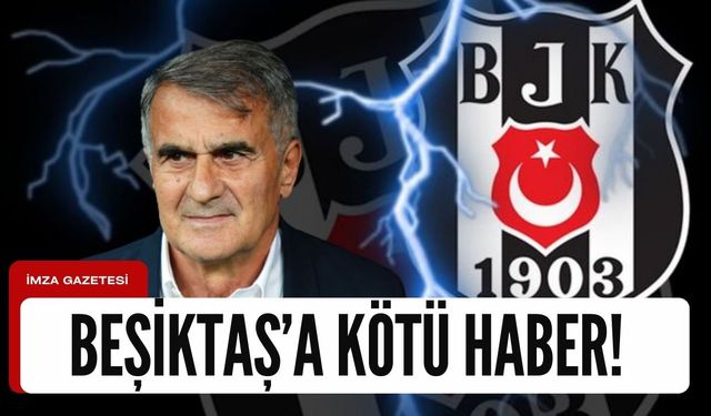 Beşiktaş'ı üzen haber! Şenol Güneş istifa etti