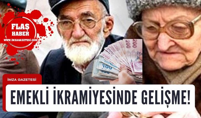 Emekli ikramiyesinde gelişme!