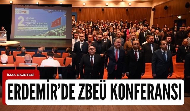 ERDEMİR Kültür Merkezi'nde ZBEÜ eğitim konferansı gerçekleştirildi...