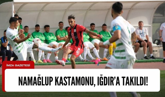 Iğdır’dan Kastamonuspor’a çelme! 0-0