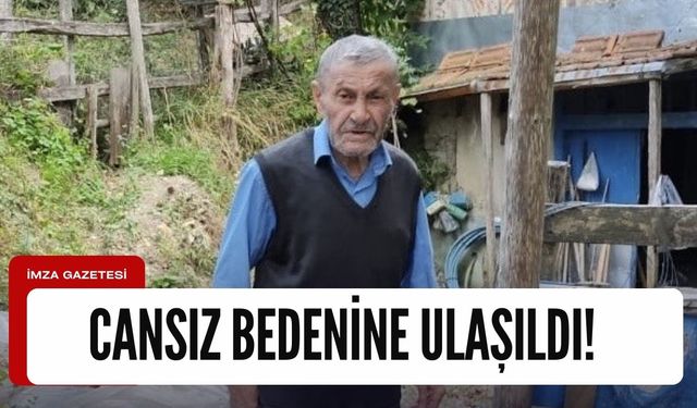 İki gündür haber alınamayan yaşlı adamın cansız bedenine ulaşıldı