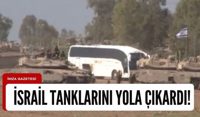 İsrail, Gazze’ye tanklarını gönderiyor!