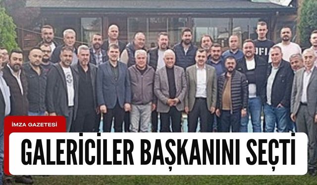 Galericiler başkanlarını seçti!