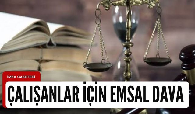 Güven kuran işçi hakkında emsal dava!