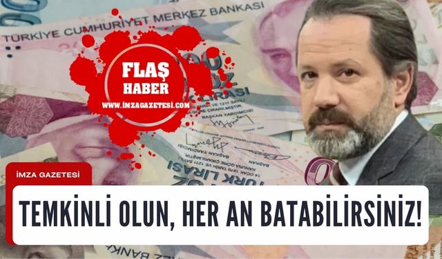 İslam Memiş; "Temkinli olun, her an batabilirsiniz!"