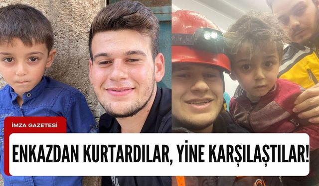 Kastamonu AFAD ekibi Kahramanmaraş'ta kurtardılar, tekrar karşılaştılar!