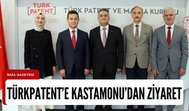 Kastamonu Üniversitesi'nden TÜRKPATENT'e ziyaret...