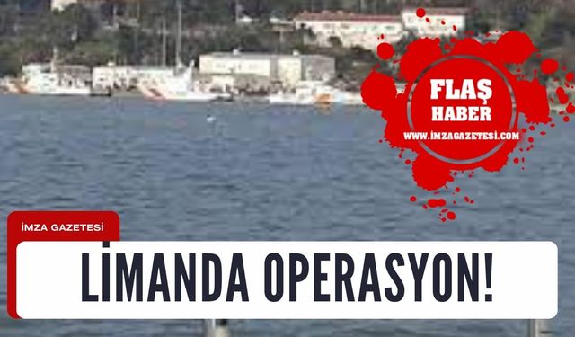 Zonguldak'ın ilçesinde limanda operasyon! 10 tutuklu...