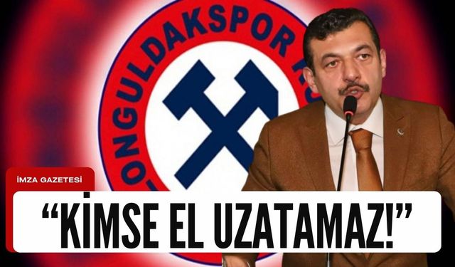 Muammer Avcı “ Zonguldak Kömürspor’a kimse el uzatamaz “