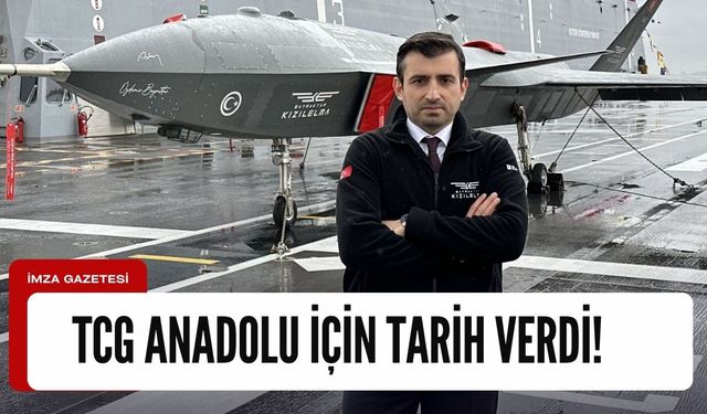 Selçuk Bayraktar, TCG Anadolu için o tarihi işaret etti!