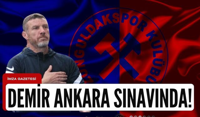 Şenol Demir Ankara sınavında..!