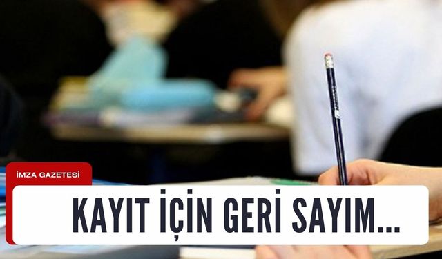 Kayıt için geri sayım başladı...