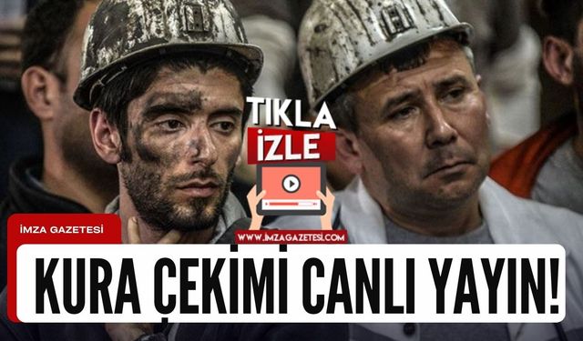 TTK işçi alımı kura çekimi İmza Gazetesinde CANLI İZLEYİN...