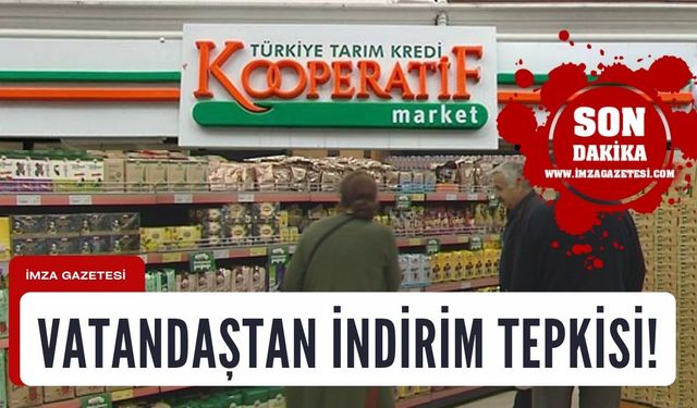 Tarım Kredi Kooperatif marketlerine vatandaştan tepki!