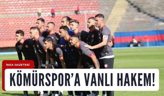 Zonguldak Kömürspor - Altınordu maçına Vanlı hakem Cihan Ölmez atandı!