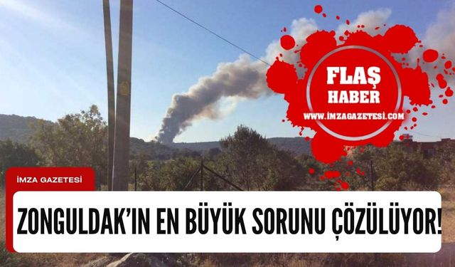 Zonguldak'ın en büyük ilçesinin en büyük sorunu için büyük adım!